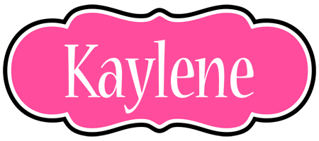 Kaylene invitation logo