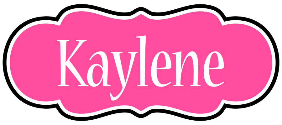 Kaylene invitation logo