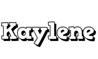 Kaylene snowing logo