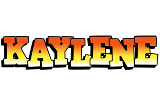 Kaylene sunset logo