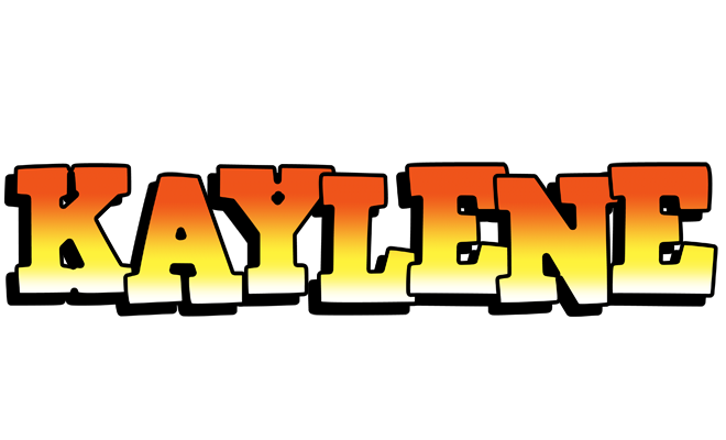 Kaylene sunset logo