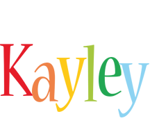 Kayley birthday logo