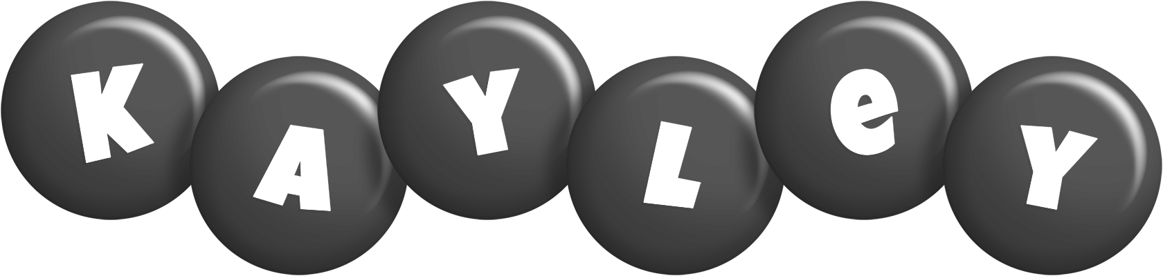 Kayley candy-black logo