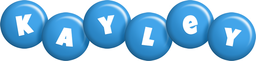 Kayley candy-blue logo