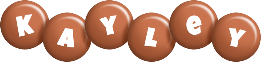 Kayley candy-brown logo