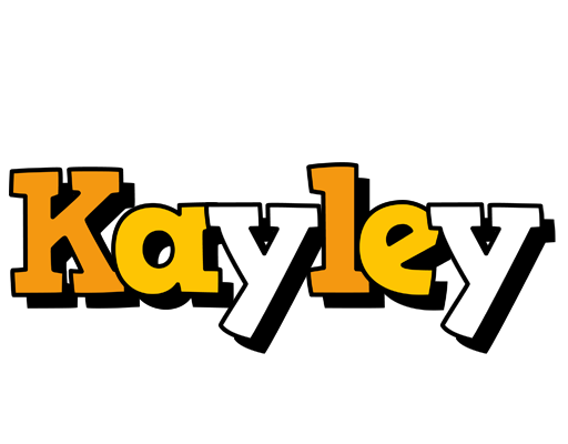 Kayley cartoon logo