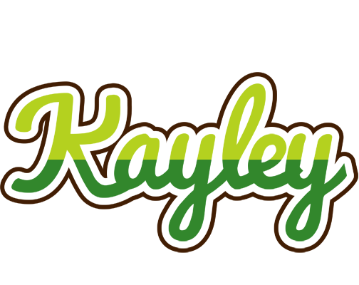 Kayley golfing logo