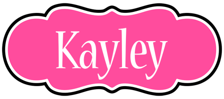 Kayley invitation logo