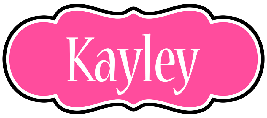 Kayley invitation logo