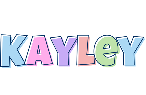 Kayley pastel logo