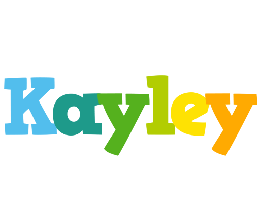 Kayley rainbows logo