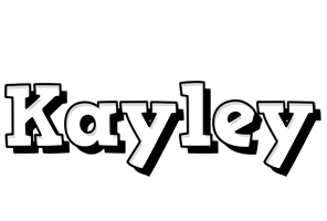 Kayley snowing logo