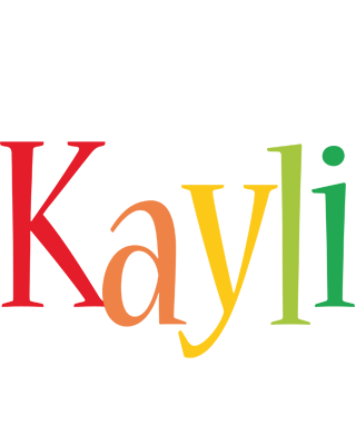 Kayli birthday logo