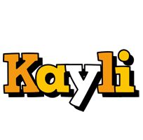 Kayli cartoon logo