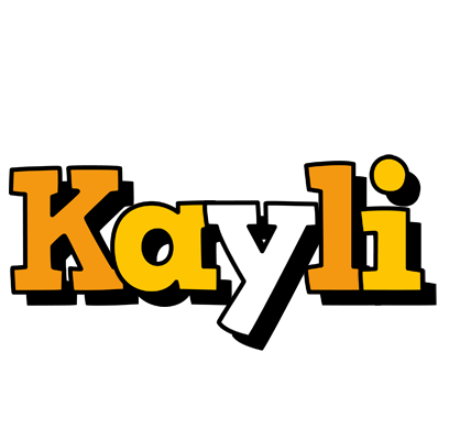 Kayli cartoon logo
