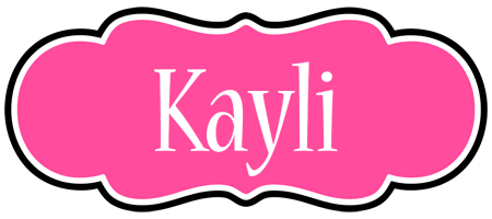 Kayli invitation logo