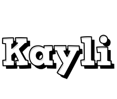 Kayli snowing logo