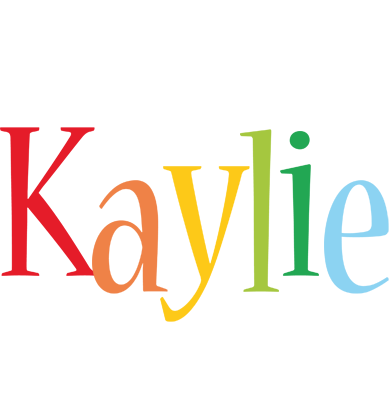 Kaylie birthday logo