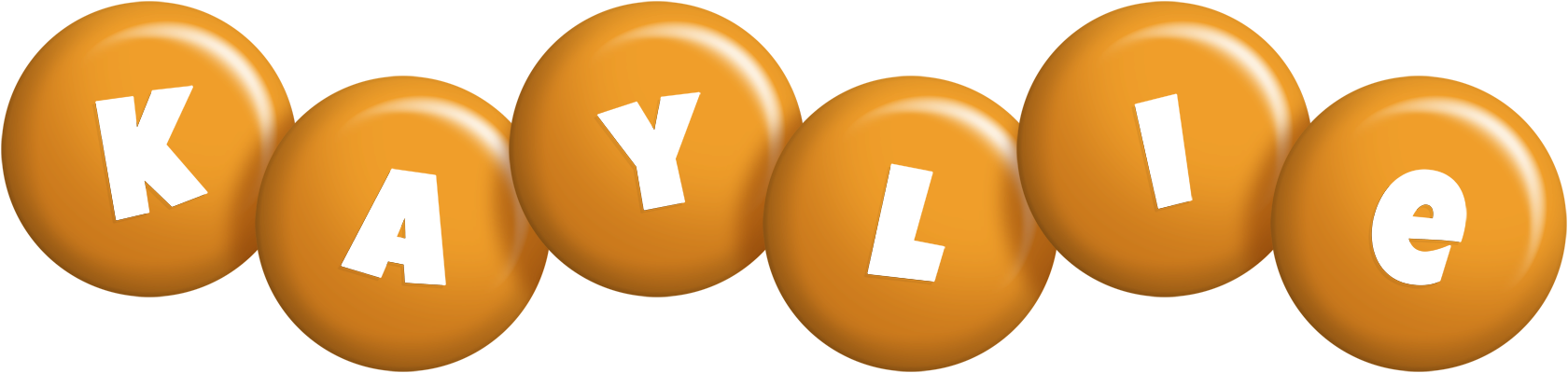 Kaylie candy-orange logo