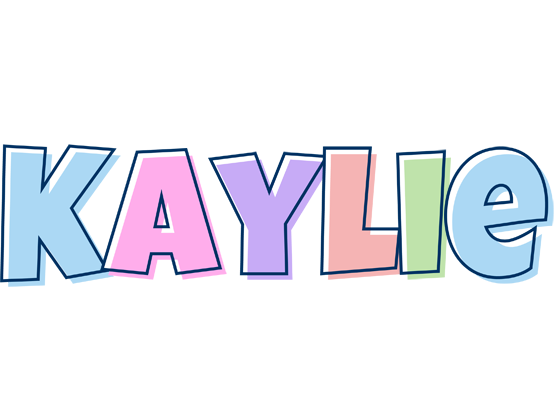 Kaylie pastel logo