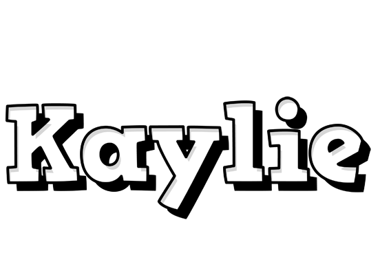 Kaylie snowing logo