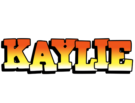 Kaylie sunset logo
