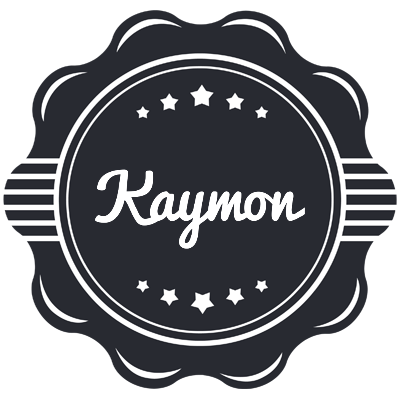 Kaymon badge logo