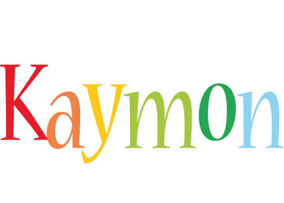 Kaymon birthday logo