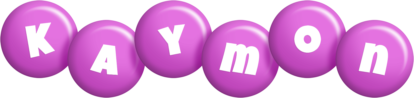 Kaymon candy-purple logo