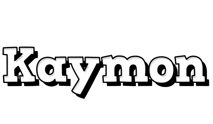 Kaymon snowing logo