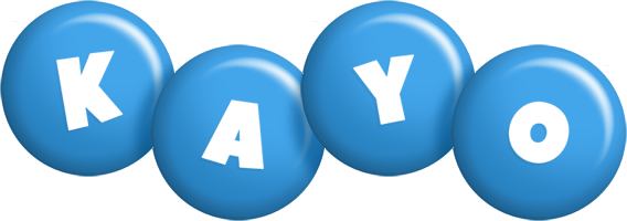 Kayo candy-blue logo