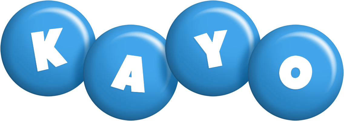 Kayo candy-blue logo