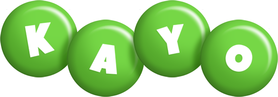 Kayo candy-green logo