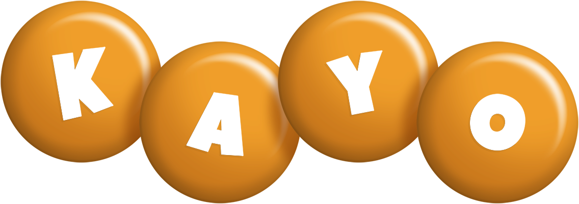 Kayo candy-orange logo