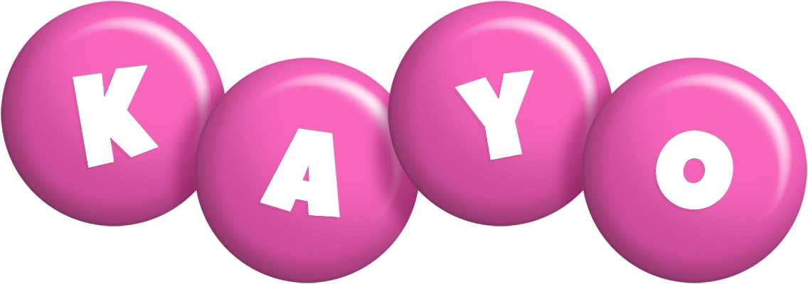 Kayo candy-pink logo
