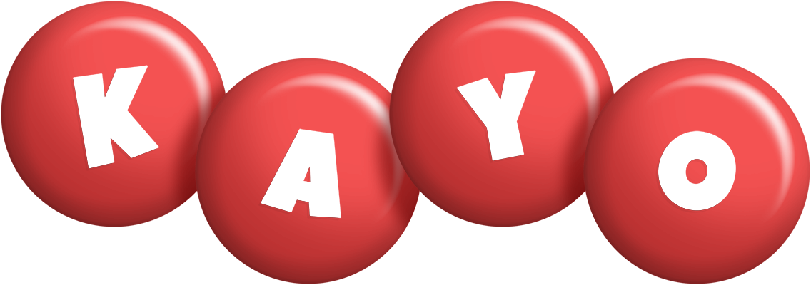 Kayo candy-red logo