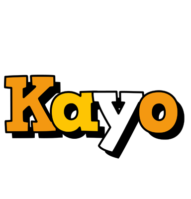 Kayo cartoon logo