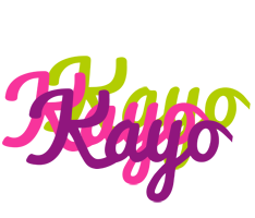 Kayo flowers logo