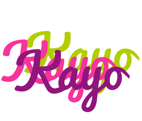 Kayo flowers logo