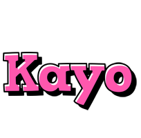 Kayo girlish logo