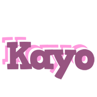 Kayo relaxing logo