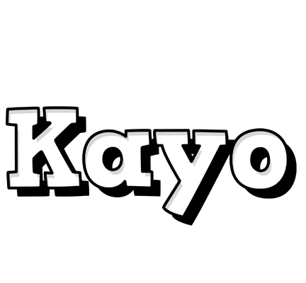 Kayo snowing logo