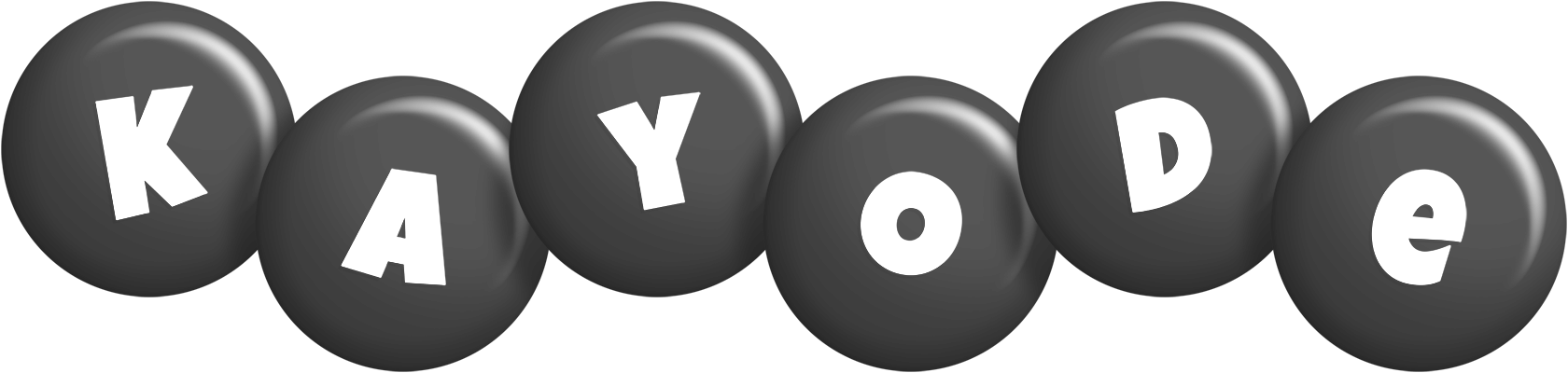Kayode candy-black logo