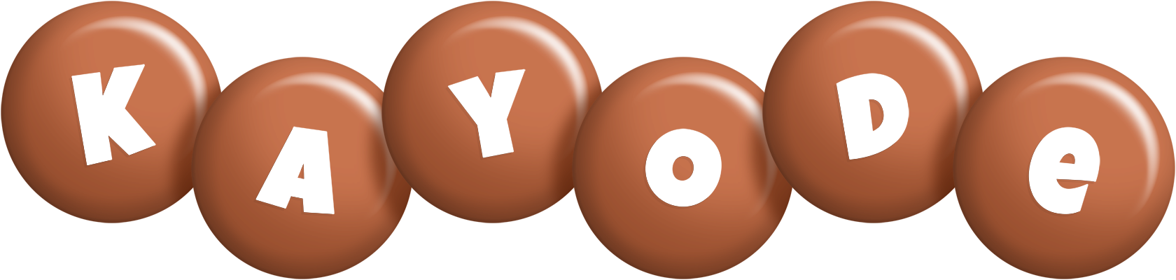 Kayode candy-brown logo