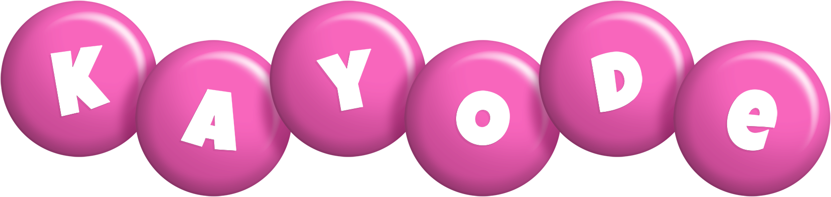 Kayode candy-pink logo
