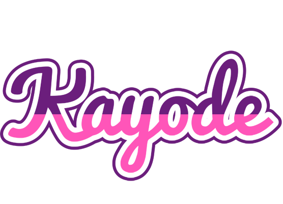 Kayode cheerful logo