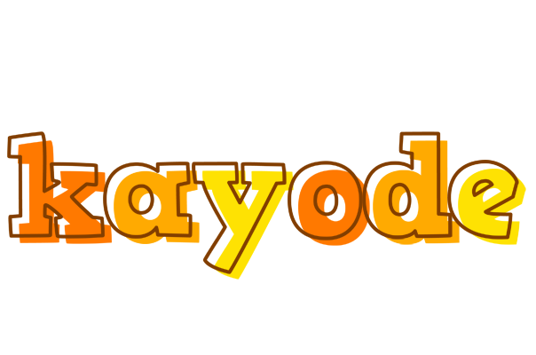 Kayode desert logo