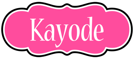 Kayode invitation logo