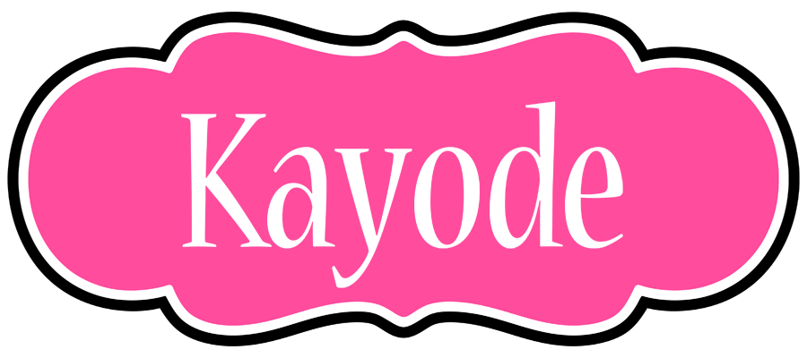 Kayode invitation logo