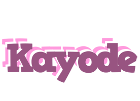 Kayode relaxing logo